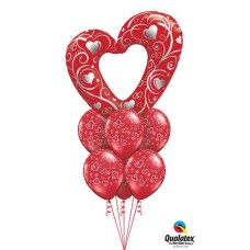 Bouquet 689 Red Hot Love #16441 76876-6
